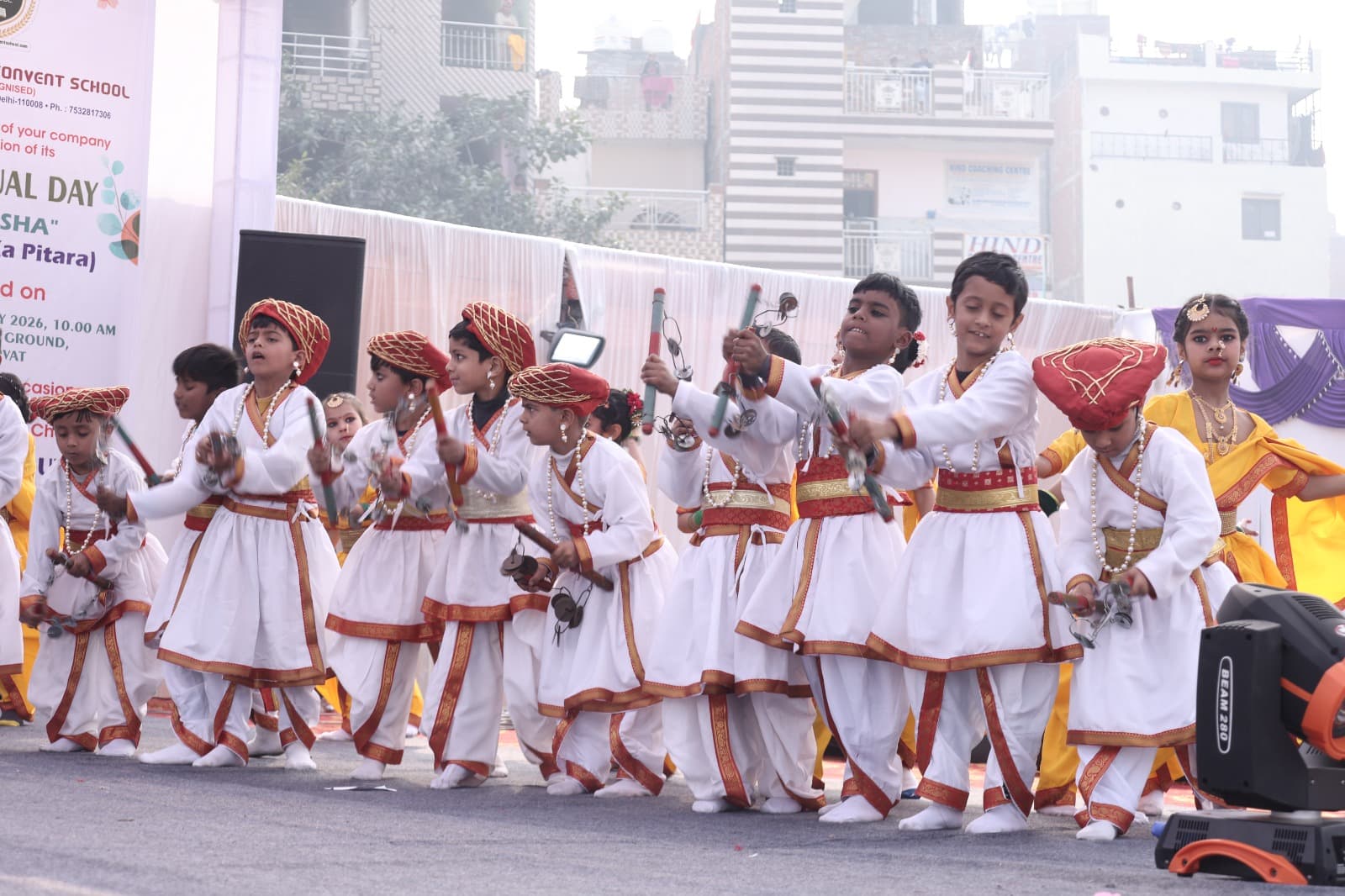 Group dance performance
