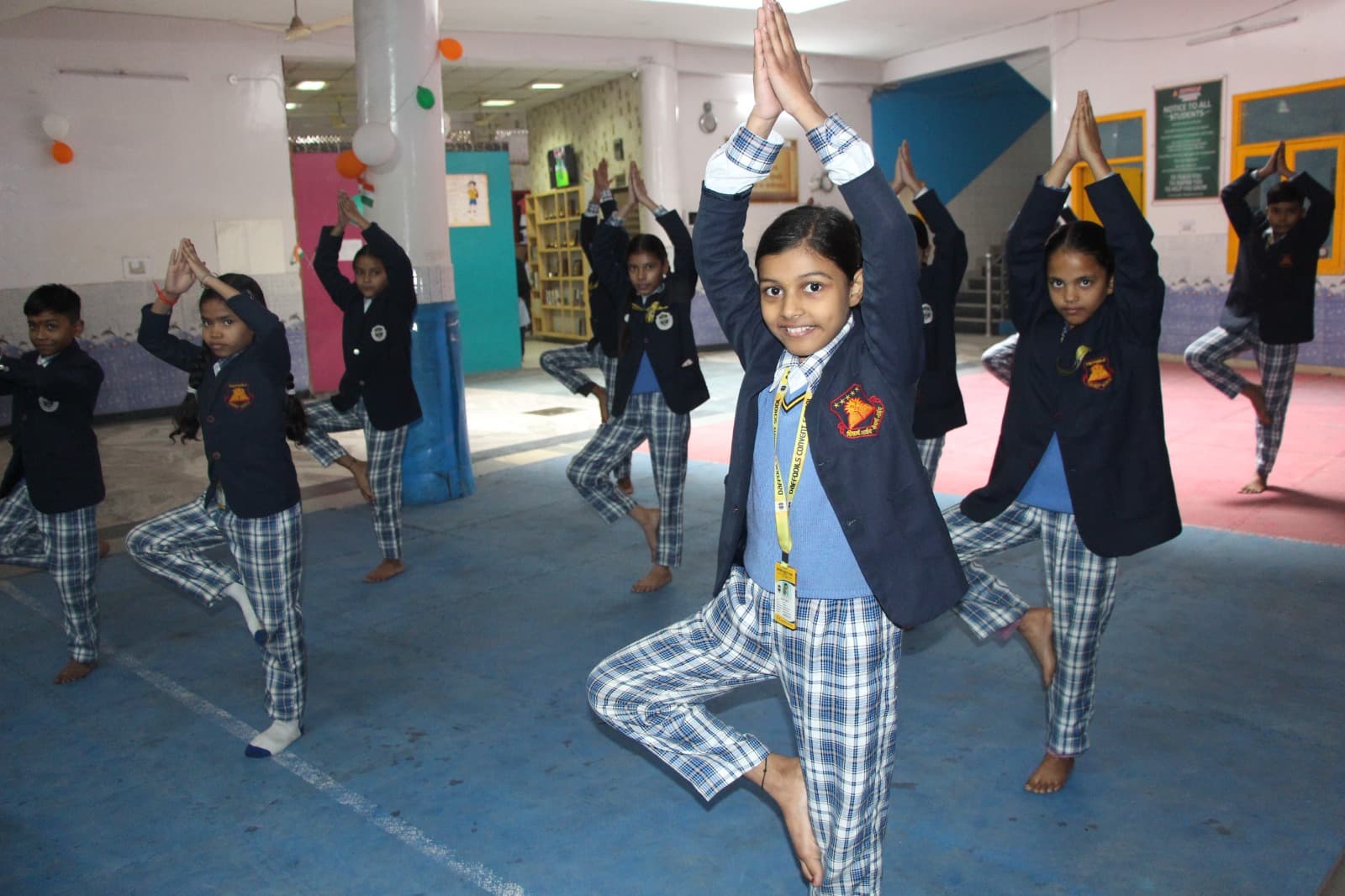 Students in martial arts