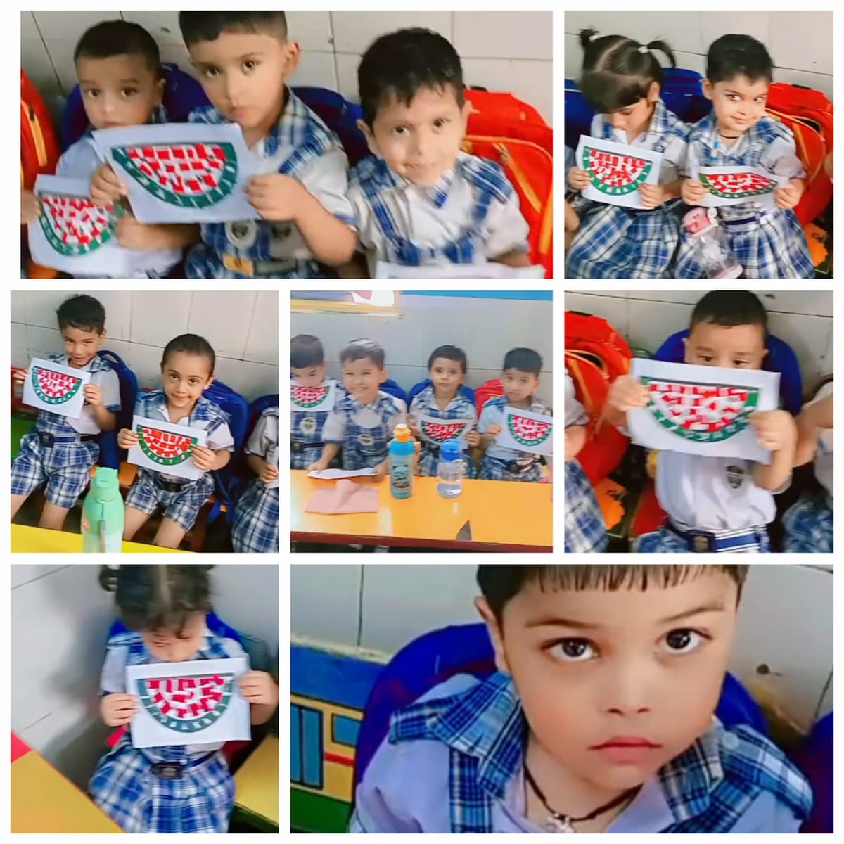 Pre-Primary Section Students